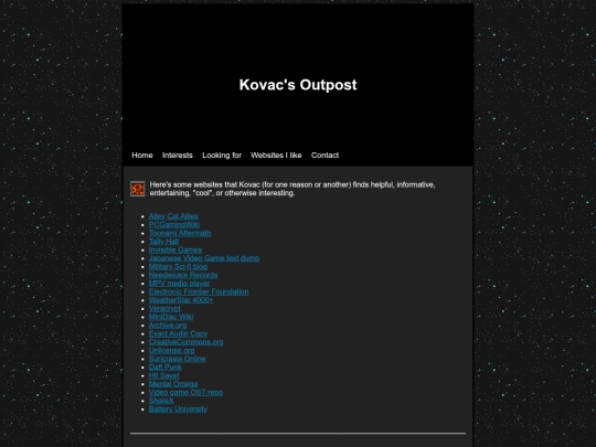 coolsites screenshot
