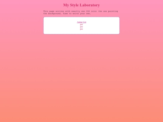 style screenshot