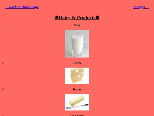 Dairy screenshot