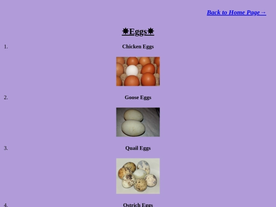 Eggs screenshot