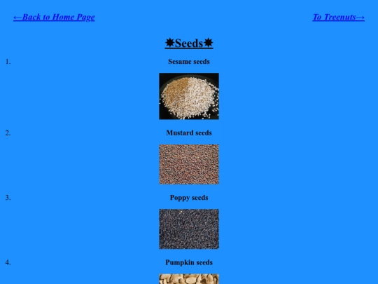 Seeds screenshot