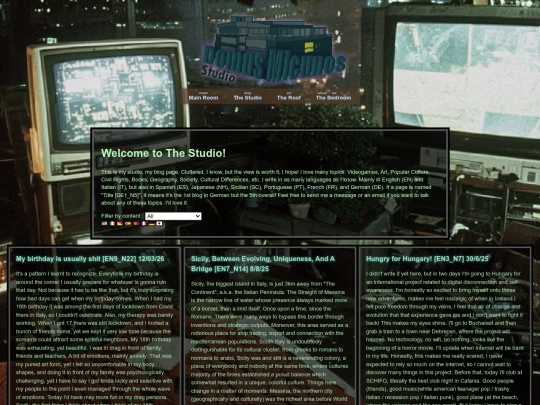 blog screenshot