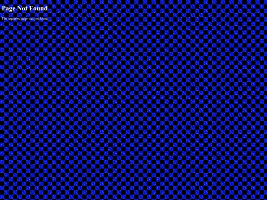not_found screenshot