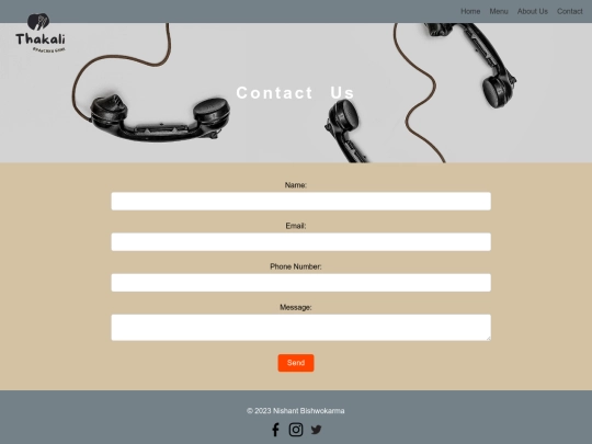 contactUs screenshot