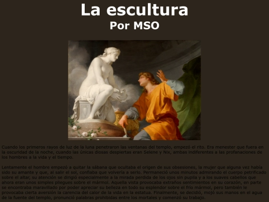 La_Escultura screenshot