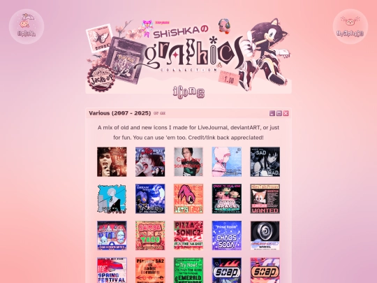 graphics/icons screenshot