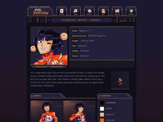 nofollow/applet screenshot
