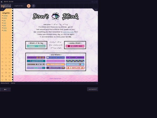 nofollow/game/site-dont-blink-1-blinkies screenshot