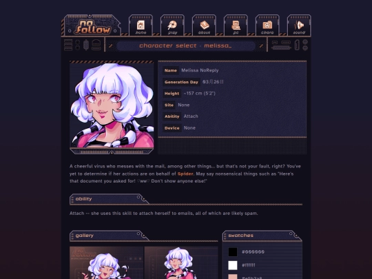 nofollow/melissa screenshot