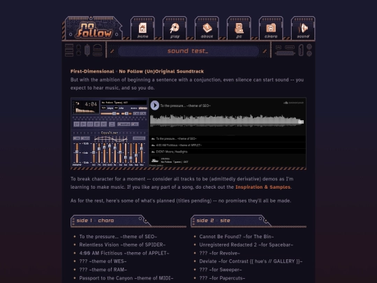 nofollow/ost screenshot