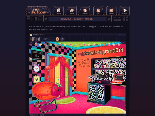 nofollow/site-fr0zen-t0ast screenshot