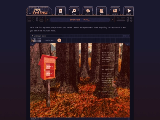 nofollow/site-of-applet screenshot