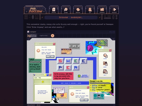 nofollow/site-sweeper screenshot