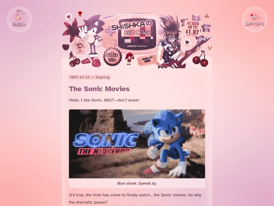 reviews/sonic-movies screenshot