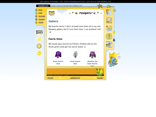 shrines/neopets/gallery screenshot