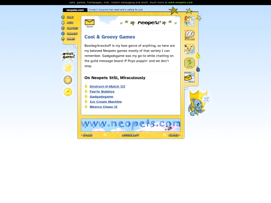 shrines/neopets/games screenshot
