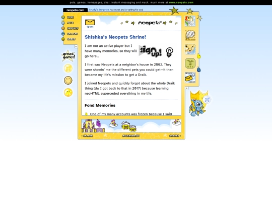 shrines/neopets screenshot