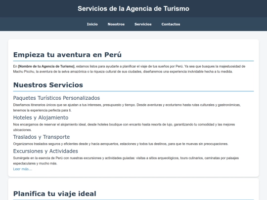 turismo/Promocion Turistica/servicio screenshot