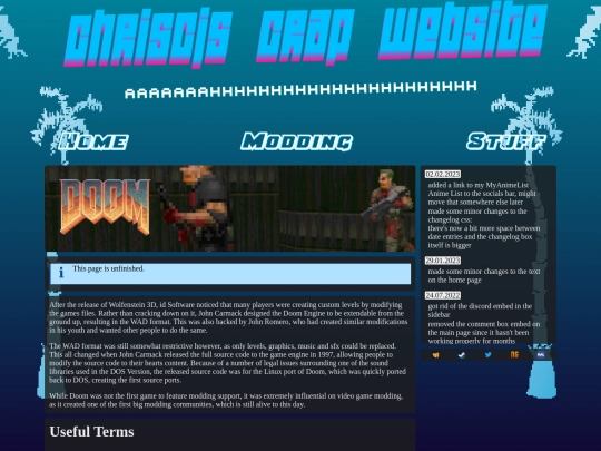 modding/doom screenshot