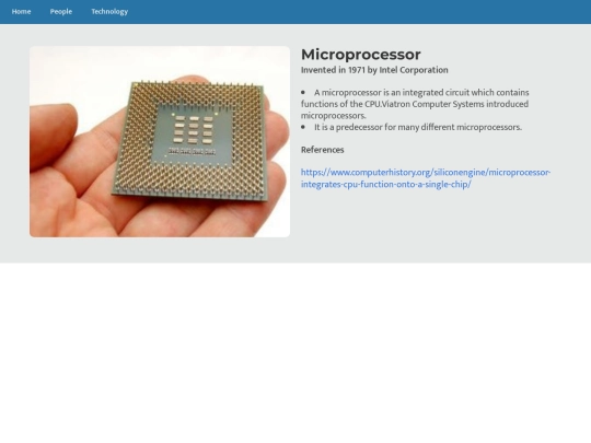 pages/tech/microprocessor screenshot