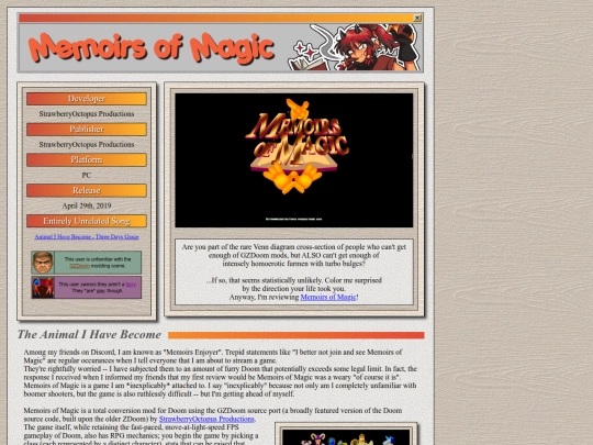 subpages/daikochannel/daikochannel_reviews/dc_reviews/dc_memoirsofmagic screenshot