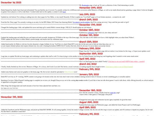 updates screenshot