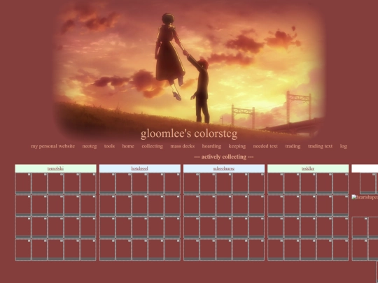 colorstcg/collecting screenshot
