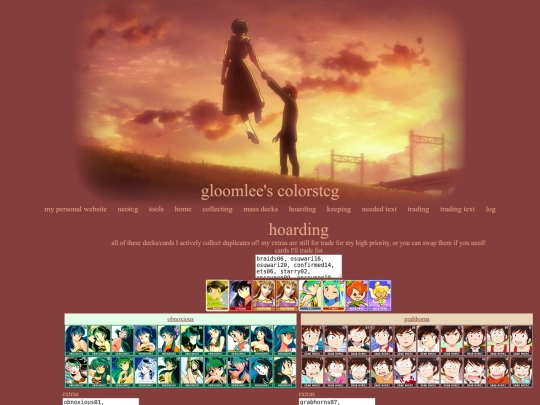 colorstcg/hoarding screenshot