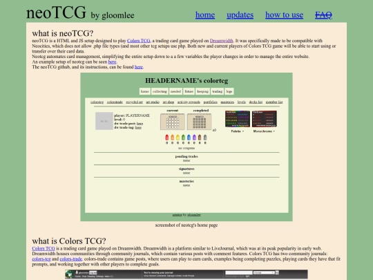 neotcg/neotcg screenshot