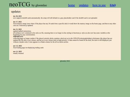 neotcg/updates screenshot