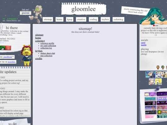 sitemap screenshot
