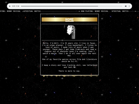 about-me screenshot