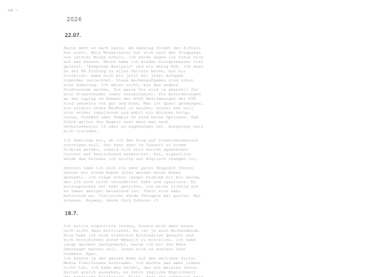 blog screenshot