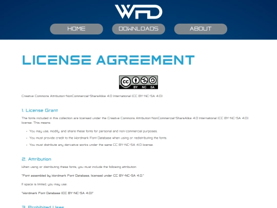 wordmark_license screenshot