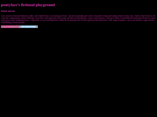 pro-fiction screenshot