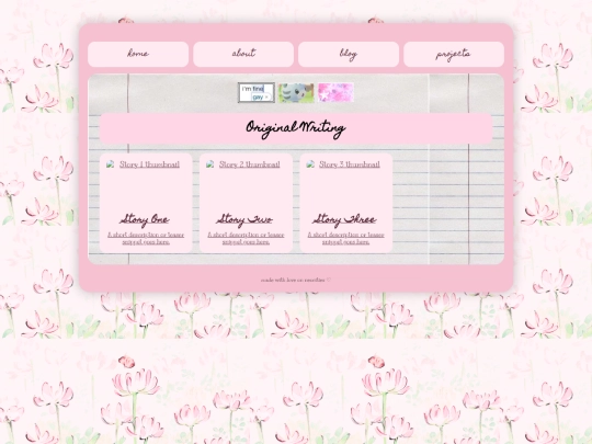 projects/original-writing screenshot