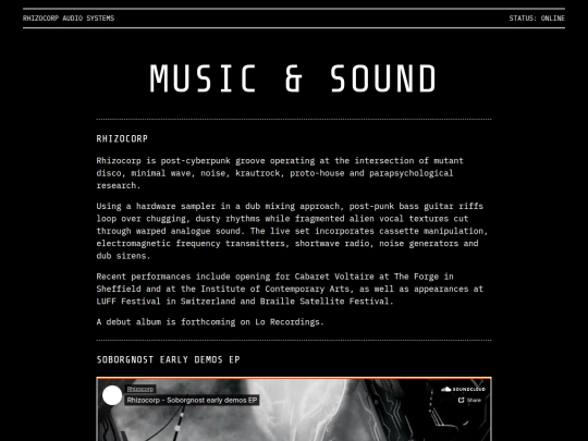 music screenshot