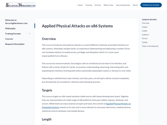 course-catalog/pax screenshot