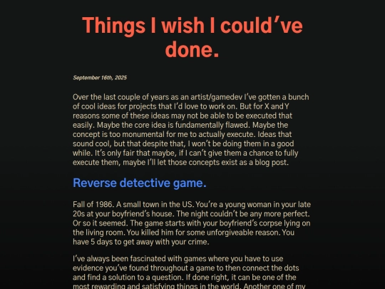 unfinished_projects screenshot
