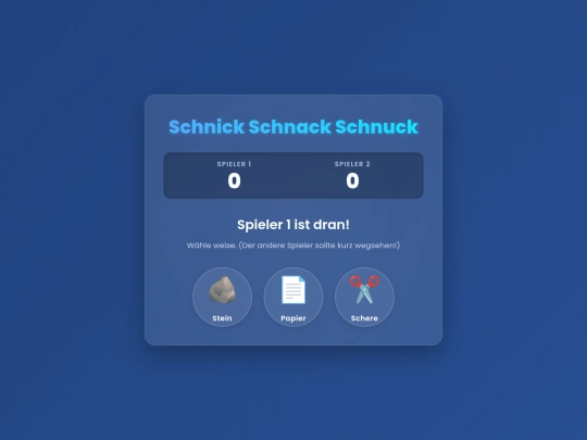 SchnickSchnackProjekt screenshot