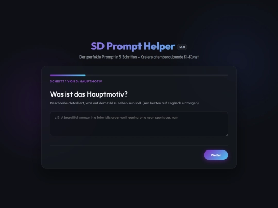 prompthelper screenshot