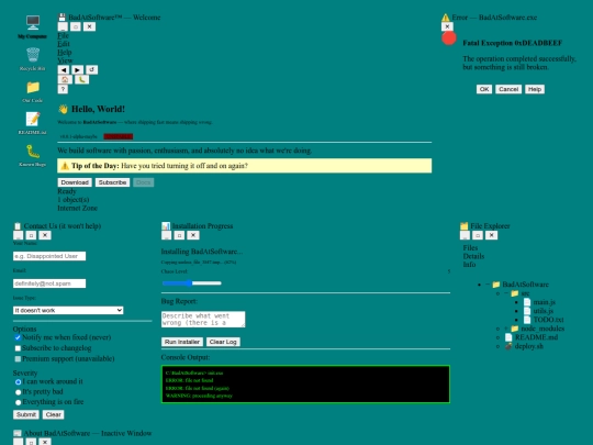 badatsoftware screenshot