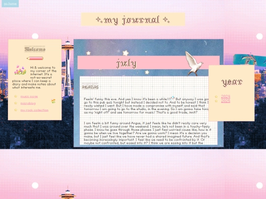 journal screenshot