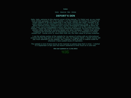 index screenshot