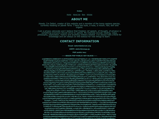 pages/aboutme screenshot