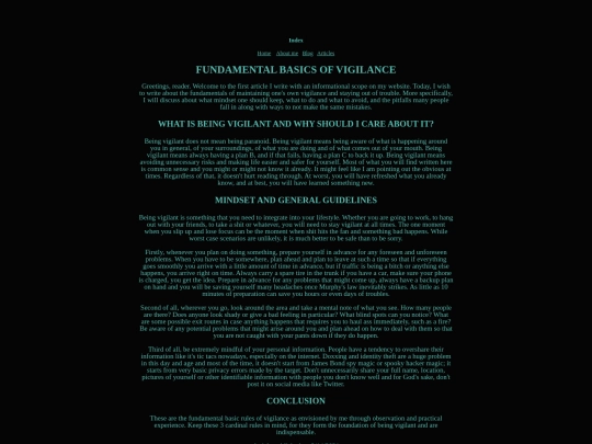 pages/articles/fundamentalbasicsofvigilance screenshot