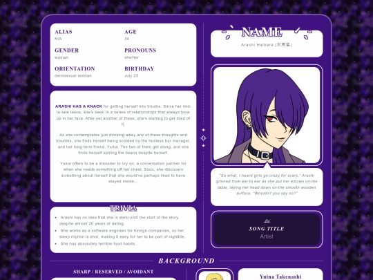 Character_Archive/Arashi screenshot