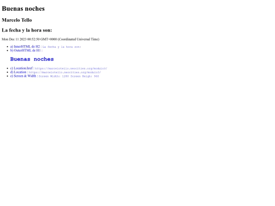 modulo3 screenshot