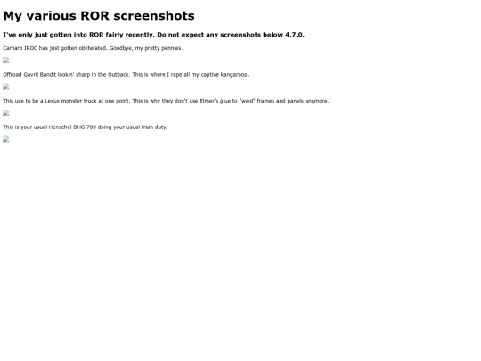 rorss screenshot