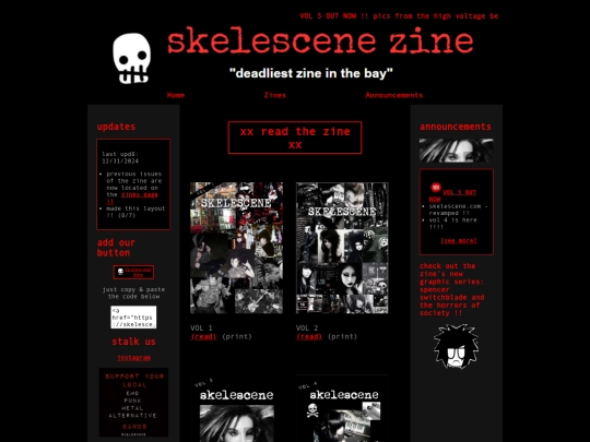 zines screenshot